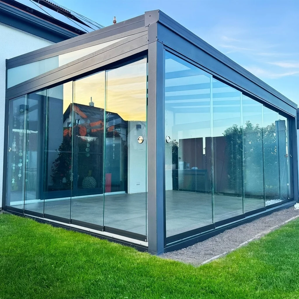 Kaltwintergarten Aluminium anthrazit in Burscheid
